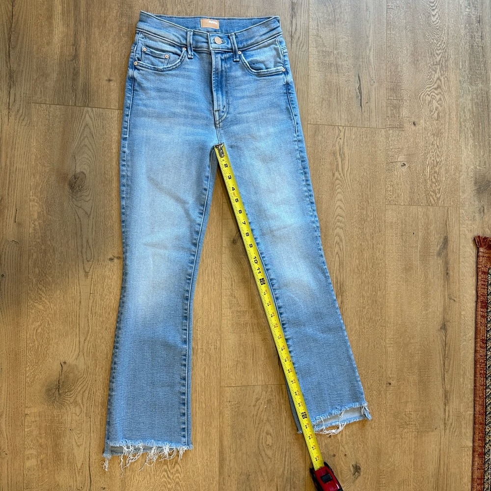 Mother - the Insider crop step fray - limited edition